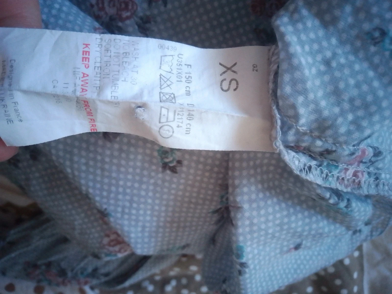 Tunique Chemise coton et fleur IKKS XS – photo 11